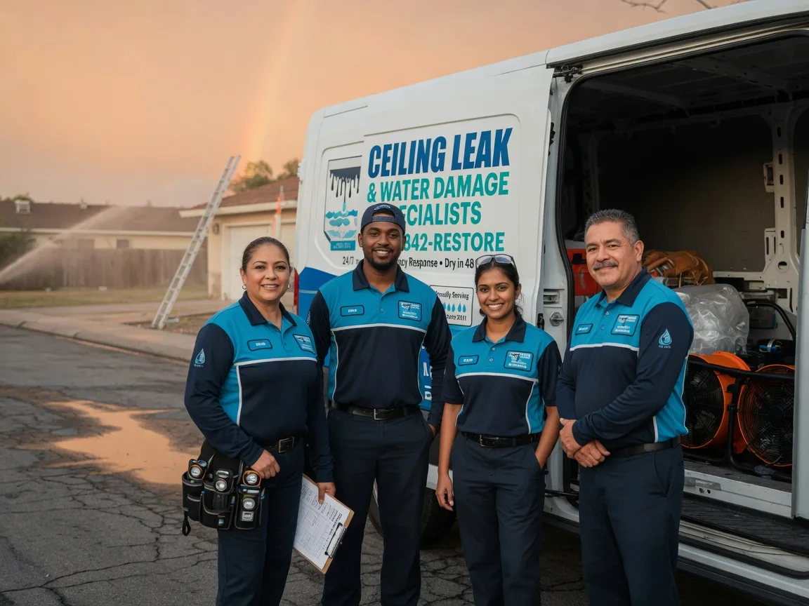 Ceiling Leak Cleanup company in Wilmington, OH