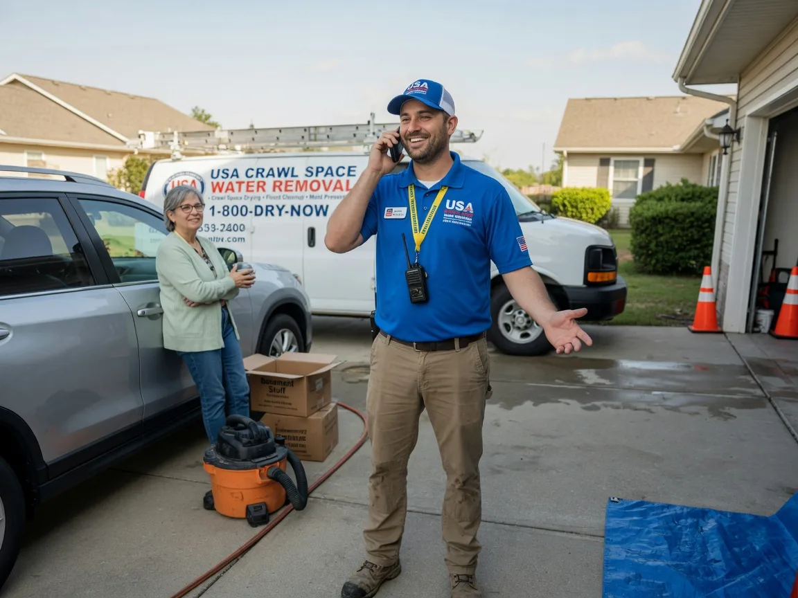 Crawl Space Water Removal Wilmington, OH FAQs